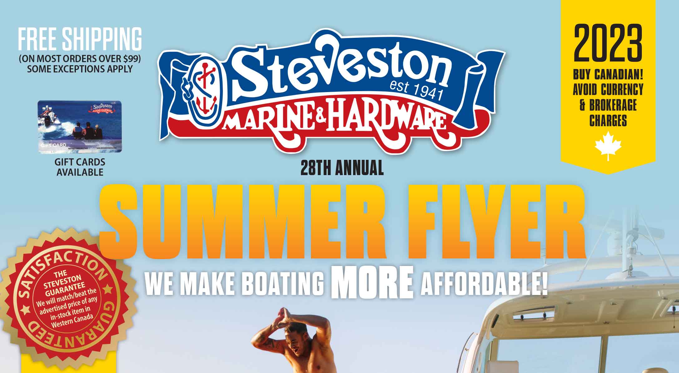 Steveston Marine Summer Flyer – Electronics